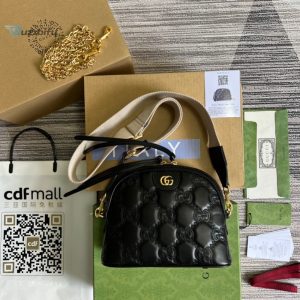 gucci matelasse shoulder bag black for women womens bags 9in23cm gg buzzbify 1