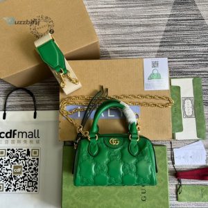 gucci matelasse top handle bag green for women womens bags 7