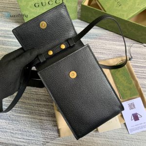 Gucci Mini Bag With Double G Black For Men 7.1In18cm Gg