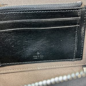 Gucci Mini Bag With Interlocking G Black Gg Supreme Canvas For Women 9In23cm Gg