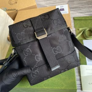 Gucci Off The Grid Messenger Bag Black Gg Econyl For Men  7.3In18.5Cm Gg 643858 H9hkn