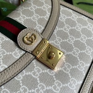 Gucci Ophidia Small Gg Top Handle Bag Beige For Women Womens Bags 9.8In25cm Gg 651055 Uulag 9682
