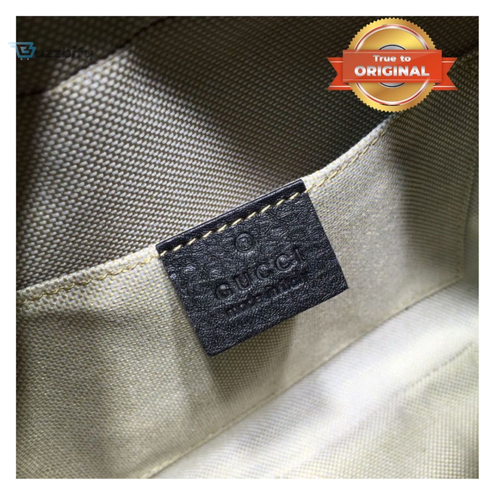[True-to-ORIGINAL] Gucci Soho Small Disco Bag Black For Women 8in/21cm GG 308364 