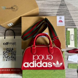 gucci x adidas gold mini duffle bag red for women womens bags 12 300x300