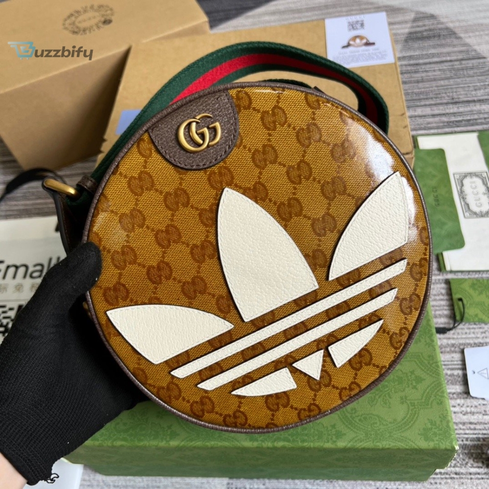 gucci x Trefoil adidas ophidia small shoulder bag brown for women womens bags 8 13