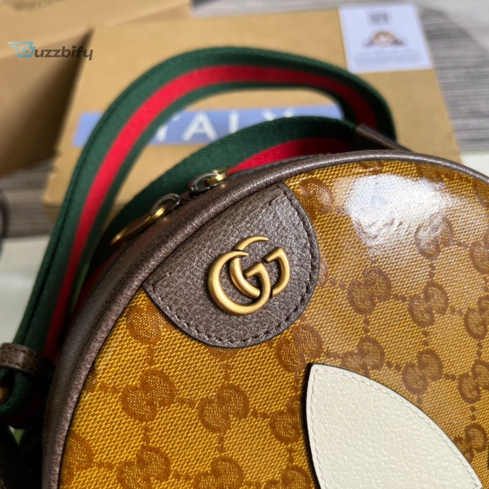 Gucci x Adidas Ophidia Small Shoulder Bag Brown For Women, Women’s Bags 8.6in/22cm GG 702640 UVSKT 7268 