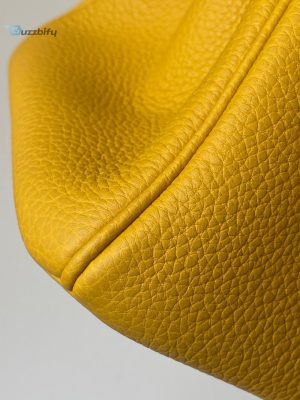 Hermes Birkin Nata Swift Yellow For Women Gold Toned Hardware 10In25cm