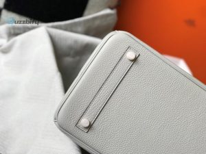 Hermes Birkin White For Women Goldtoned Hardware 11In30cm