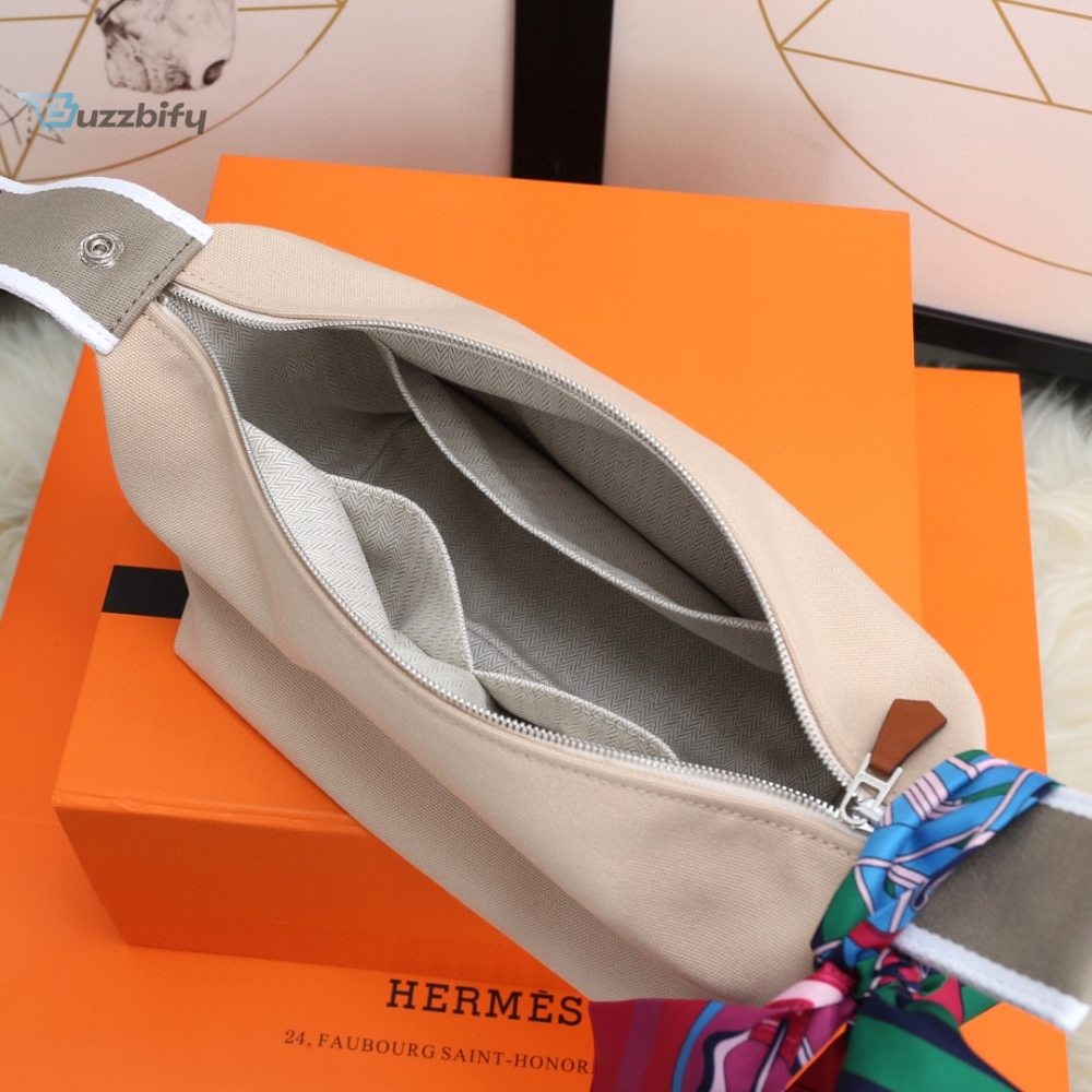 hermes Leather Bride A Brac Case Beige Bag For Women, Women’s Handbags, Shoulder Bags 9.8in/25cm 