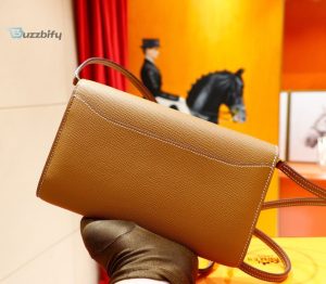 Hermes Constance Epsom Long To Go Wallet Brown For Women Womens Wallet 8.1In21cm