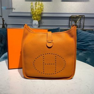 Orange Bolso Hermes Evelyne Hermes Evelyne Messenger Bag Online