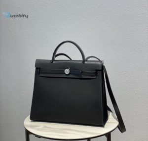 hermes shop herbag zip bag black silver toned hardware bag for women womens handbags shoulder bags 12 1