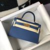 hermes kelly 19 blue france swift bag for women womens handbags shoulder bags 7