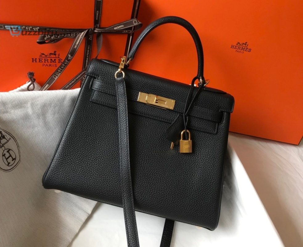 hermes kelly 28 retourne togo black bag for women womens handbags shoulder bags 11in28cm buzzbify 1 1