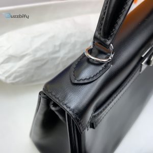 hermes cuero kelly 8 8 swift black bag for women womens handbags shoulder bags 80in 8 8cm buzzbify 8 8