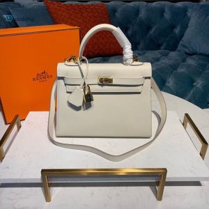 hermes kelly craie for women gold toned hardware 10in25cm buzzbify 1