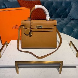 hermes kelly gold for women gold toned hardware 10in25cm buzzbify 1