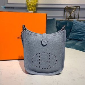 shopping bag hermes Engraved cannes in tela bicolore bianca e gialla a righe