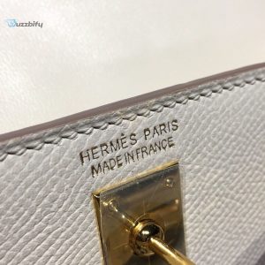 hermes SS23 mini kelly white for women gold toned hardware 7 1