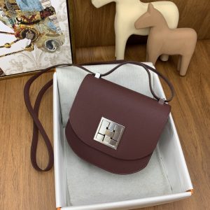 hermes mosaique 17 burgundy silver toned hardware bag for women womens handbags shoulder bags 6 3