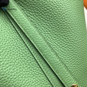 hermes picotin lock 18 bag light green with goldtoned hardware for women womens handbags 7 5