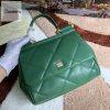 dolce high gabbana medium sicily bag in quilted green for women 10