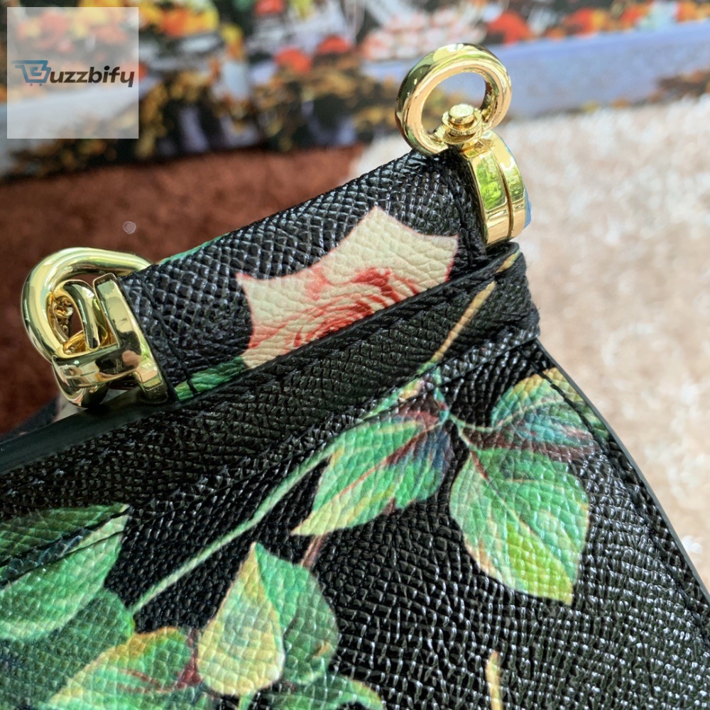 Dolce  Gabbana Medium Sicily Handbag Unique Print Motifs Muticolour For Women 10.2In26cm Dg