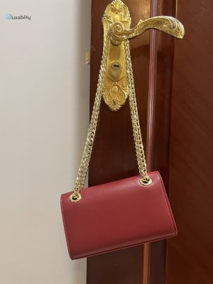 dolce gabbana polished 35 phone bag burgundy for women 7 1
