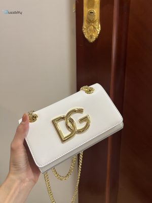 dolce gabbana polished 35 phone bag white for women 7