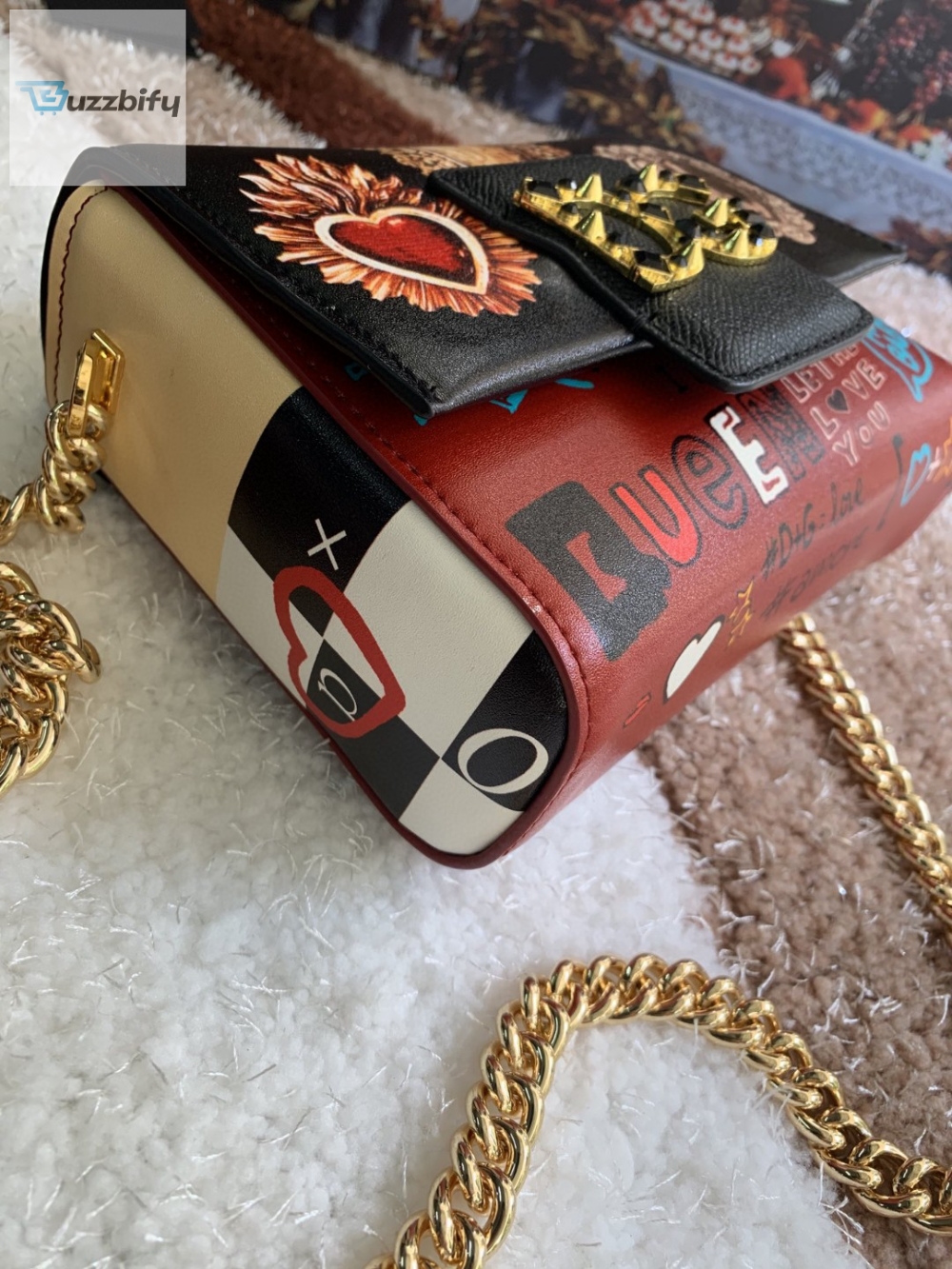 Dolce & Gabbana Small DG Chain Bag Muticolour For Women 7.1in/18cm DG 
