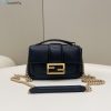 fendi baguette chain black bag for woman 19cm7