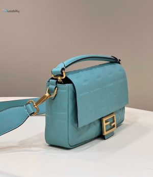 Fendi Baguette Teal For Women Womens Handbags Shoulder And Crossbody Bags 10.6In27cm Ff 8Br600