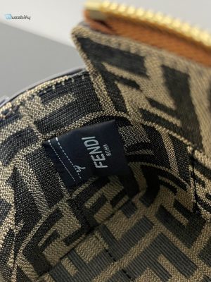 Fendi First Small Python Bag 26cm Brown Ganebet Store quantity