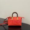 fendi blue by the way red mini bag for woman 17cm6