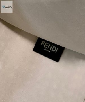 Fendi Karligraphy Fendi Sunshine Medium Twotoned Perforated Bag For Woman 37Cm14.5In