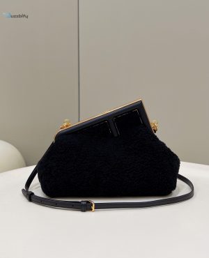 fendi first small black mink bag for woman 13 13cm 1 13in buzzbify 13 13