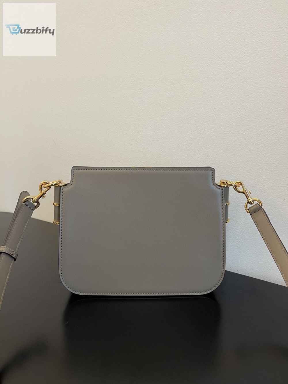 Fendi Touch Gray Bag For Woman 19Cm7.5In