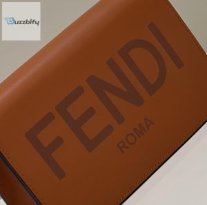 Fendi Wallet On Chain Mini Brown Bag For Woman 13.5Cm5.5In