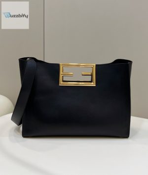 fendi way large black bag for woman 40cm15 16