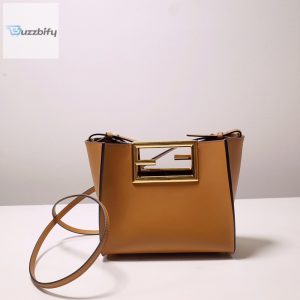 fendi way small brown bag for woman 20cm8in buzzbify 1