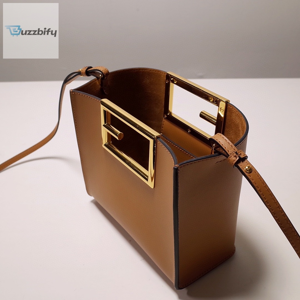 Fendi Way Small Brown Bag For Woman 20cm/8in 