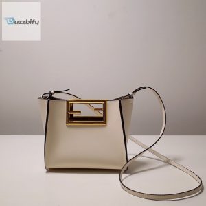 fendi way small white bag for woman 1 16cm 16in new 16 16