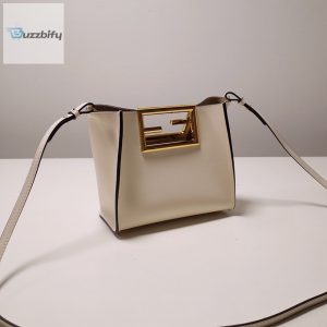 fendi way small white bag for woman 1 18cm 18in buzzbify 18 18