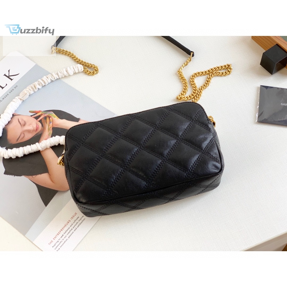 Saint Laurent Becky Crossbody Bag Black For Women 7In18cm Ysl P00533588