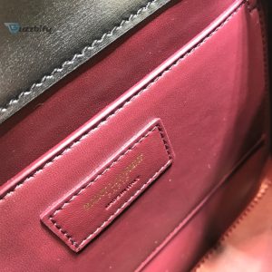 Saint Laurent Cassandra Medium Top Handle Bag In Grain Black For Women 9.6In24.5Cm Ysl 623931Bow0w1000