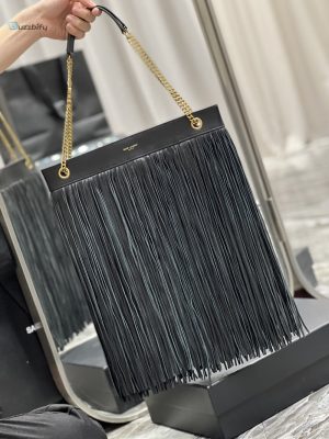 Black Sugar Goatskin Leather Mini Antigona Bag