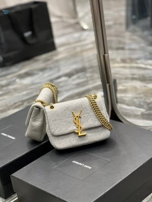 saint laurent jamie mini chain bag grey for women womens bags 69in17