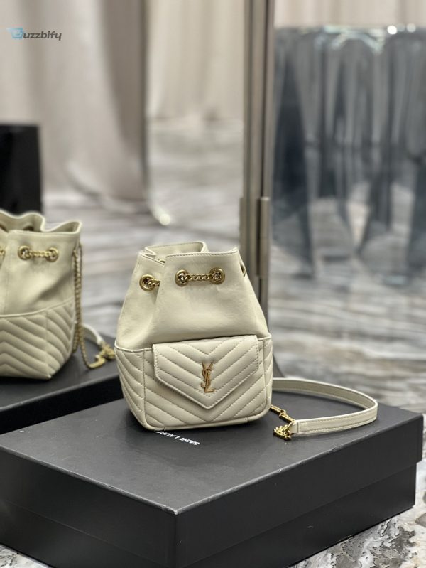 saint laurent joe mini backpack white for women womens bags 7 6