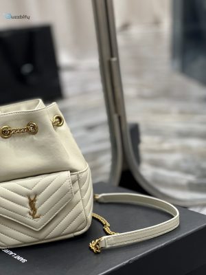 saint laurent joe mini backpack white for women womens bags 7 8