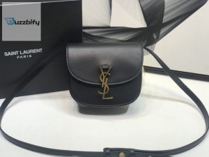 Saint Laurent Kaia Medium Shoulder Bag Black For Women 8.5In22cm Ysl P00483797